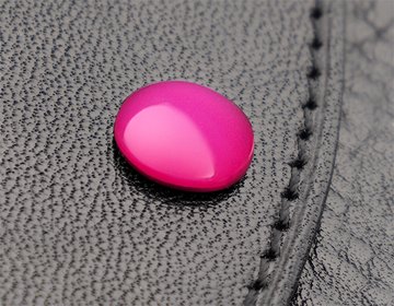 Fitinguri din piatră de agat magenta